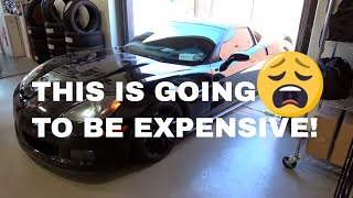 My C6 Z06 Corvette unexpected repairs [upl. by Enert]