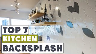 Best Kitchen Backsplash Designs for 2024 Ultimate Guide [upl. by Ihcehcu]