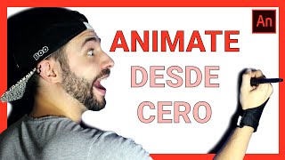 👶 Adobe ANIMATE cc tutorial ESPAÑOL 2025 🤴 [upl. by Paulson]