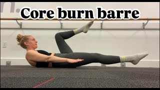 Core Burn Barre Workout [upl. by Agrippina303]