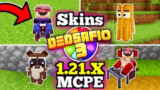 🟢 Como Tener SKIN de NUTRIA en MCPE 121X  ADDONS DEDSAFIO 3 Para MINECRAFT BEDROCK 121X [upl. by Arol190]