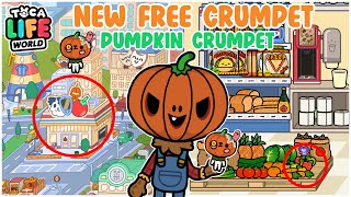 New Free Crumpet in Tocalifeworld🎃New Update  Crumpets  Toca Boca  tocalife crumpets 🌎 [upl. by Rida]