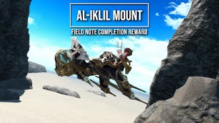 FFXIV Aliklil Mount  Field Note Completion Reward [upl. by Alyk]