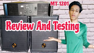 Nx Audio MT 1201 review And Testing 2 bass  New Dj vlog  Beauty dj Vlog [upl. by Ardnekat]