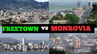 Freetown Sierra Leone vs Monrovia Liberia Which City is Most Beautiful Visit Africa [upl. by Androw]