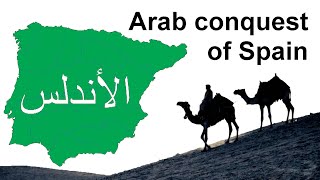 The muslim conquest of Spain 711  717 [upl. by Adile]