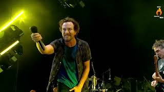 Pearl Jam  Even Flow  Live from Rome Italy June 26th 2018  Vídeo Full HD [upl. by Arbed]