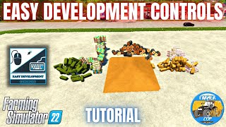 EASY DEVELOPMENT CONTROLS  Farming Simulator 22 [upl. by Esinahs]