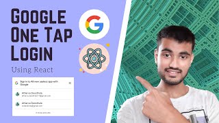 How to use Google One Tap Login in React  Tutorial [upl. by Adnolahs]