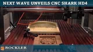 Next Wave Unveils CNC Shark HD4 – IWF 2016 [upl. by Ielirol648]