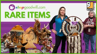 shopgoodwillcom  RARE ITEMS  Shop Goodwill Online [upl. by Sabella]