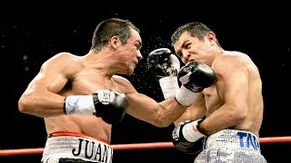 Juan Manuel Márquez vs Marco Antonio Barrera  Highlights LEGENDS COLLIDE [upl. by Anailli697]