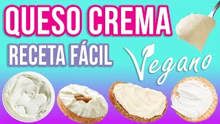 QUESO CREMA VEGANO FÁCIL IGUAL AL PHILADELPHIA  Mixi [upl. by Enifesoj]