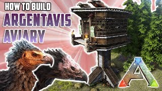 How To Build An Argentavis Aviary  Ark Survival Evolved [upl. by Perla]