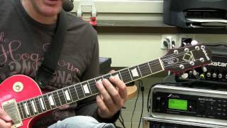 Guitar Lesson  Basic Rock Improvisation [upl. by Dorfman]