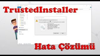 TrustedInstaller Hatası Kesin Çözümü [upl. by Eimar865]