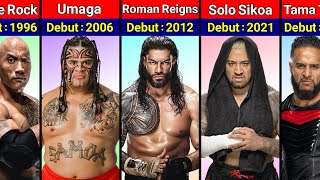 WWE Anoai Family All Wrestlers Debut [upl. by Mirna]