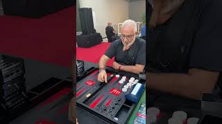 CHIVA STYLE backgammon tavla dice backgammongalaxy [upl. by Elfrieda]