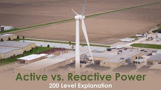 Active vs Reactive Power Level 200  Wind Energy Fact [upl. by Marti140]