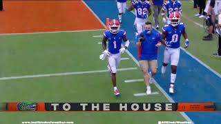 Kadarius Toney Florida Gators career highlights [upl. by Stannfield]