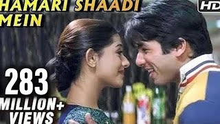 Hamari Shaadi Mein  Vivah  Shahid Kapoor Amrita Rao  Superhit Bollywood Song [upl. by Munniks]