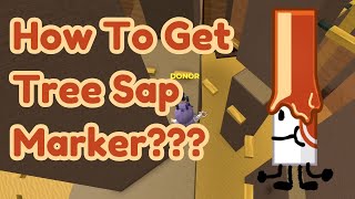 How To Get TREE SAP MARKER NEW in Find The Markers Roblox 2024 [upl. by Nithsa805]