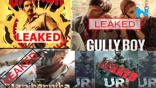 Top 5 Bollywood Films of 2019 leaked by this notorious website [upl. by Mathews]