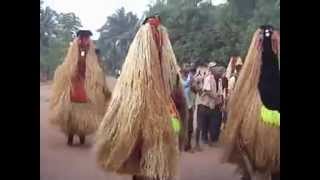 Igbo masquerade nmonwu festivities at orlu [upl. by Hanford]