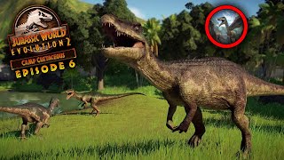 HOW TO BUILD A SWAMP ENCLOSURE  Camp Cretaceous Park Build 6  Jurassic World Evolution 2 [upl. by Nauwtna967]