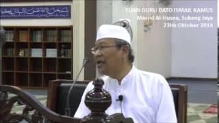 DOA  Ustaz Ismail Kamus Masjid AlHusna 23 Oktober 2014 [upl. by Dodi40]