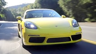 2017 Porsche 718 Boxster amp Cayman  Review and Road Test [upl. by Ely965]