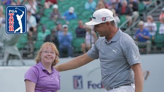 Gary Woodland surprises Amy from Special Olympics Arizona 2019 [upl. by Grishilda]