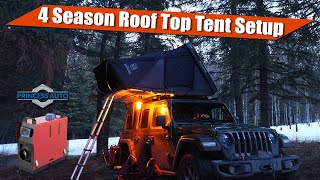 iKamper Skycamp 30 Winter Camping Setup  Diesel Heater  Insulated Liner  Levelling Ramps [upl. by Niajneb]