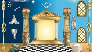 Esoteric Freemasonry Jachin and Boaz the Masonic pillars [upl. by Einafpets545]