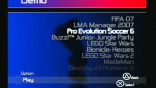 PS2 Demo Disc from December 2006 [upl. by Lucais]