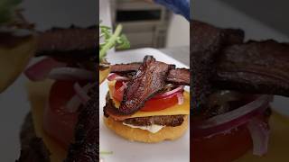 30 Day Dry Aged Ribeye Burger with Bacon and Garlic Ailoli [upl. by Cherianne389]