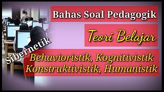 Bahas Soal PPPK 2021 Pedagogik Teori Belajar [upl. by Bjorn]