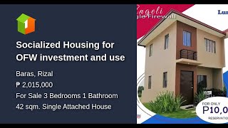 Socialized Housing for OFW investment and use [upl. by Sirraf995]