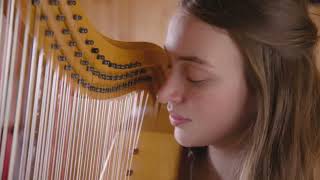 The Italian triple harp as a solo instrument Purcell Suite in G Minor Z 661 [upl. by Eibber]