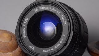 Sigma Zoom 2880mm f3556 D Macro  12 [upl. by Enaile721]