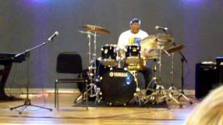 Billy Cobham in Panama  Using 4 STICKS [upl. by Nadabb]