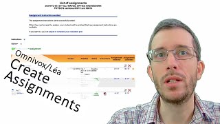 OmnivoxLéa Create an assignment with dropbox [upl. by Murtha]