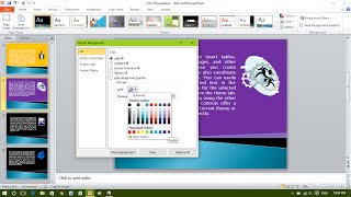 Change Color of a Single Slide in PowerPoint [upl. by Ienttirb225]