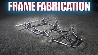 CUSTOM SHIFTER KART BUILD PART 2 FRAME FABRICATION [upl. by Jueta]