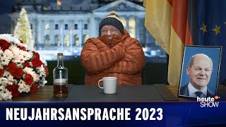 Die ehrliche Neujahrsansprache für 2023 – von Gernot Hassknecht  heuteshow [upl. by Nroht]