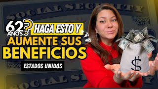 Seguro Social a los 62 años HAGA ESTO para AUMENTAR sus BENEFICIOS  KAT MARTZ [upl. by Tracay]