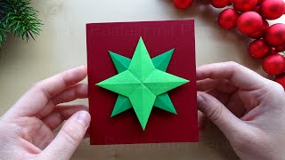 Weihnachtskarten basteln mit Papier  Weihnachtsgeschenke selber machen  Basteln für Weihnachten [upl. by Jovitta]