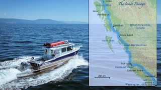 BOATING THE INSIDE PASSAGE  Victoria to Juneau Part 1 [upl. by Burhans]