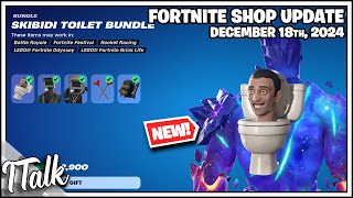 NEW SKIBIDI TOILET IN FORTNITE Fortnite Item Shop December 18th 2024 Fortnite Chapter 6 [upl. by Westlund]