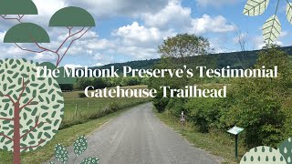 The GORGEOUS Mohonk Preserve’s Testimonial Gatehouse Trailhead [upl. by Llatsyrc]